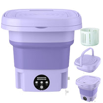 Foldable 8 L Mini Washing Machine – Compact, Quiet & Travel‑Ready